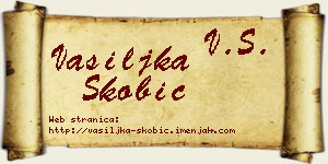 Vasiljka Škobić vizit kartica